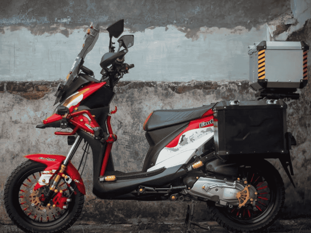 modifikasi beat touring style